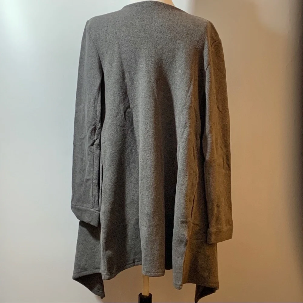 Cuddl Duds Fleecewear Stretch Wrap Sweater Size M